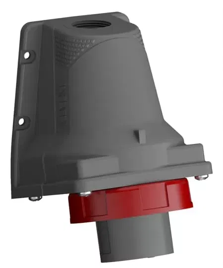 Вилка для монтажа на поверхность Easy&Safe 232EBS6W 32А 2P+E IP67 9ч ABB 2CMA101190R1000