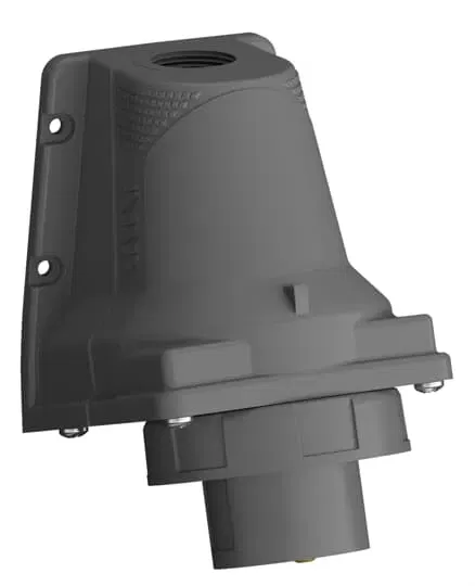 Вилка для монтажа на поверхность Easy&Safe 232EBS6W 32А 2P+E IP67 12ч ABB 2CMA101191R1000