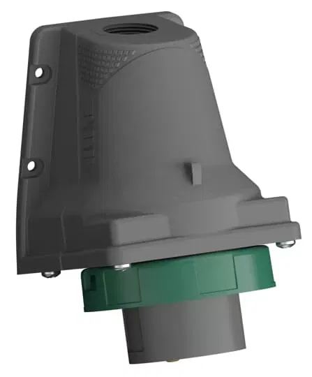 Вилка для монтажа на поверхность Easy&Safe 332EBS6W 32А 3P+E IP67 2ч ABB 2CMA101193R1000