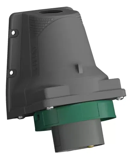 Вилка для монтажа на поверхность Easy&Safe 332EBS6W 32А 3P+E IP67 10ч ABB 2CMA101200R1000