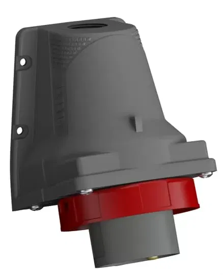Вилка для монтажа на поверхность Easy&Safe 332EBS6W 32А 3P+E IP67 11ч ABB 2CMA101201R1000