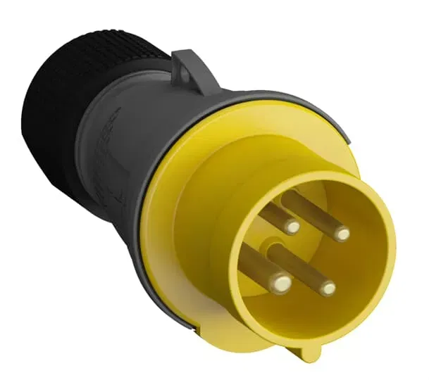 Вилка кабельная Easy&Safe 316EP4 16А 3P+E IP44 4ч ABB 2CMA101954R1000
