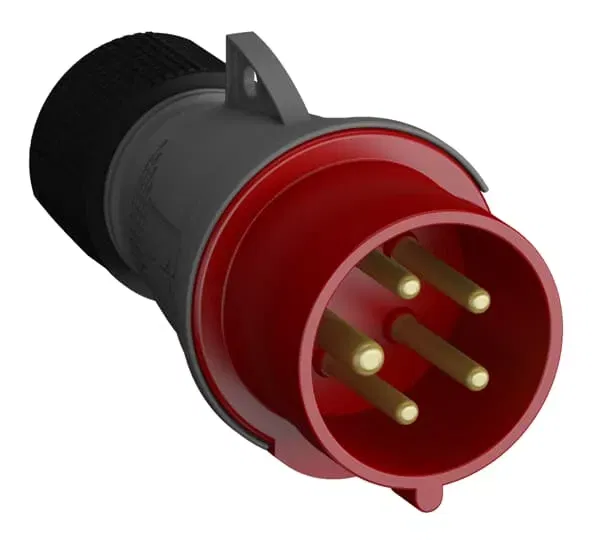 Вилка кабельная Easy&Safe 416EP3 16А 3P+N+E IP44 3ч ABB 2CMA101964R1000