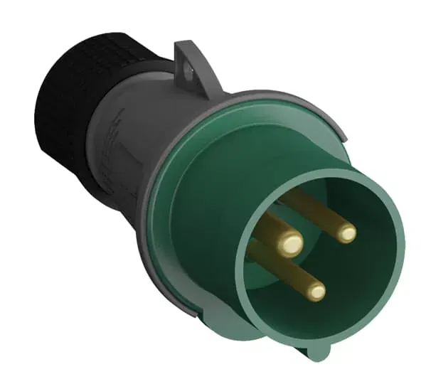Вилка кабельная Easy&Safe 232EP2 32А 2P+E IP44 2ч ABB 2CMA101972R1000