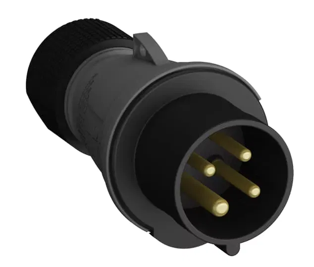 Вилка кабельная Easy&Safe 232EP5 32А 2P+E IP44 5ч ABB 2CMA101983R1000