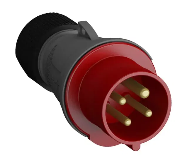 Вилка кабельная Easy&Safe 332EP11 32А 3P+E IP44 11ч ABB 2CMA101988R1000