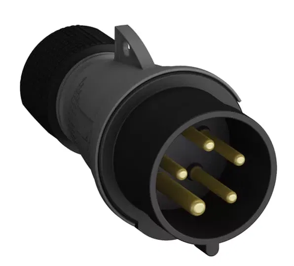 Вилка кабельная Easy&Safe 432EP5 32А 3P+N+E IP44 5ч ABB 2CMA101994R1000