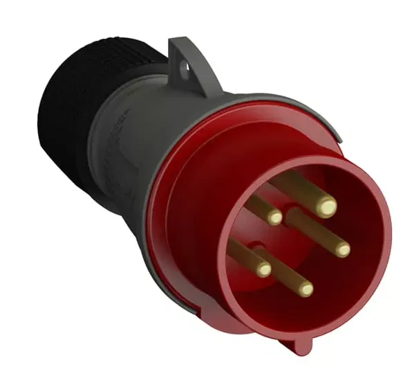 Вилка кабельная Easy&Safe 432EP11 32А 3P+N+E IP44 11ч ABB 2CMA101998R1000