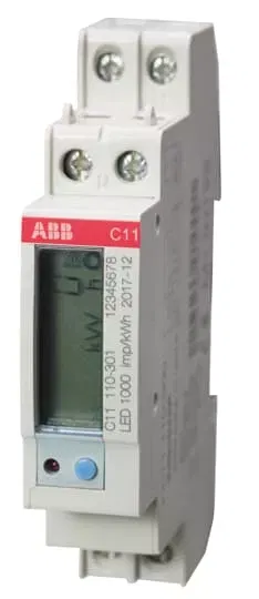 Счетчик 1фаз,1тар,акт.эн,1кл, 5(40)А 2CMA103572R1000 ABB