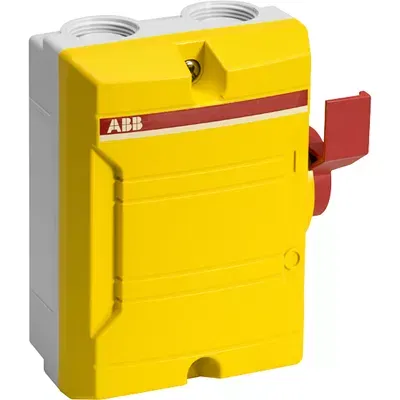 Выкл в боксе 4р 16А IP65 BWS416Y TPSN 2CMA142424R1000 ABB