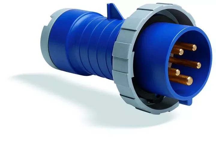 Вилка кабельная 32А 2P+E IP67 12ч ABB 2CMA166726R1000