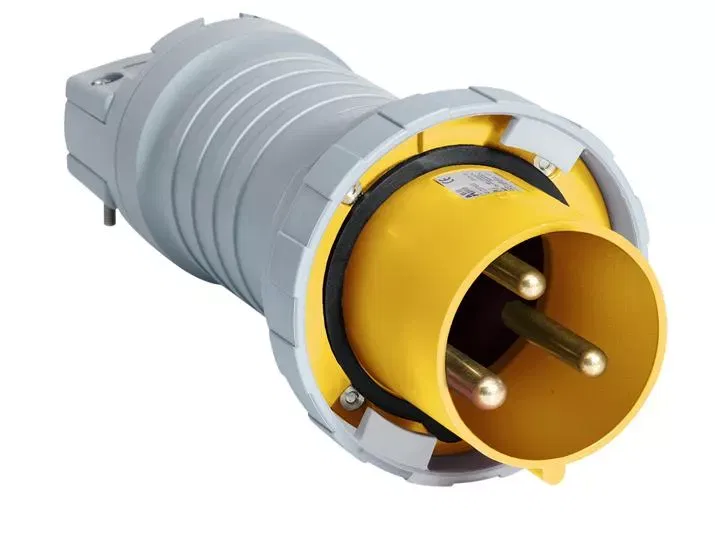 Вилка кабельная 63А 2P+E IP67 4ч ABB 2CMA166774R1000