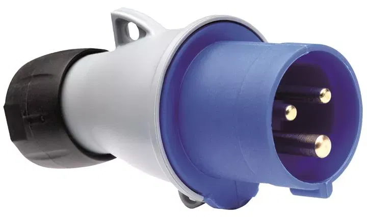 Вилка каб ICAT 216-P6,16А,2P+E,IP44,6ч ABB 2CMA193501R1000