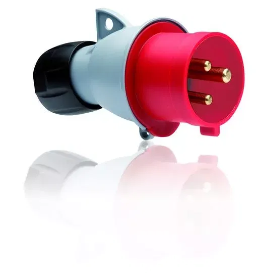 Вилка каб ICAT 216-P9,16А,2P+E,IP44,9ч ABB 2CMA193502R1000