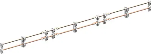 ZX2404 соединитель для шин 20x5mm V1 (C) 2CPX042786R9999 ABB