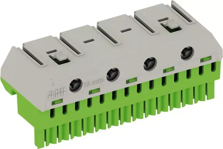 Клеммник PE 14x4 + 4x25 мм² ZK144G 2CPX062760R9999 ABB