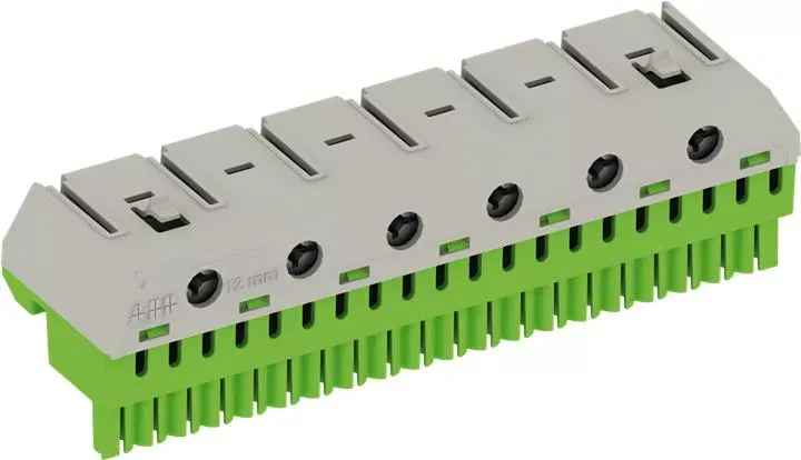 Клеммник PE 20x4 + 6x25 мм² ZK206G 2CPX062762R9999 ABB