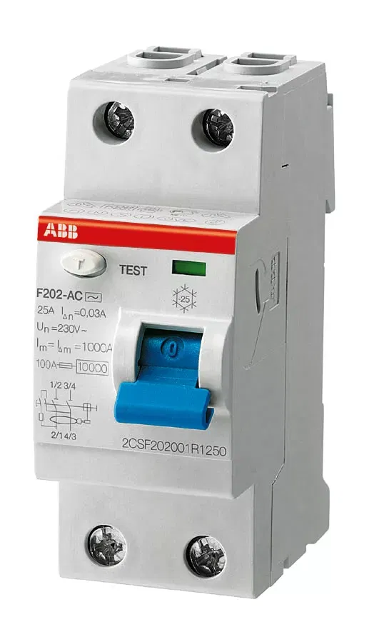 Выключатель диф.тока F202 A S-63/0,1 2CSF202201R2630 ABB