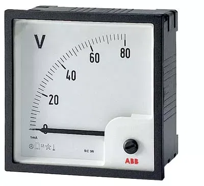 Вольтметр переменного тока VLM1-TV-400-100/500/72 трансф. вкл. ABB 2CSG122210R4001