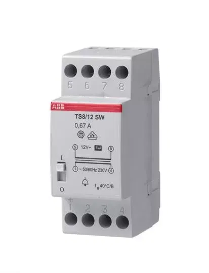 Трансформатор звонковый защ. кз TS 8/8SW ABB 2CSM081302R0811
