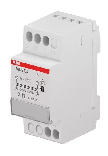 Трансформатор звонковый защ. кз TS8/12 ABB 2CSM228685R0812