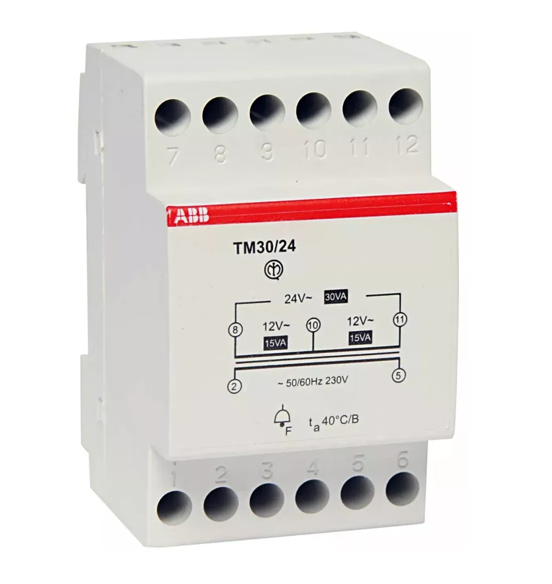 Трансформатор звонковый TM30/24 ABB 2CSM228765R0802