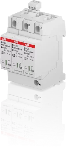 Устройство защиты от импульсных перенапр. (УЗИП) OVR T2 3L 40-600 P TS QS ABB 2CTB803883R2700