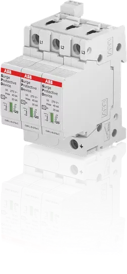 Устройство защиты от импульсных перенапр. (УЗИП) OVR T2 3L 40-275s P TS QS ABB 2CTB815704R0600