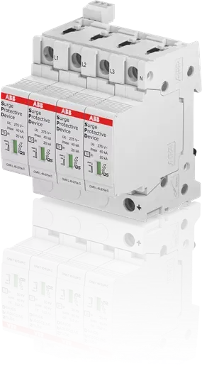 Устройство защиты от импульсных перенапр. (УЗИП) OVR T2 4L 40-275s P TS QS ABB 2CTB815704R1100