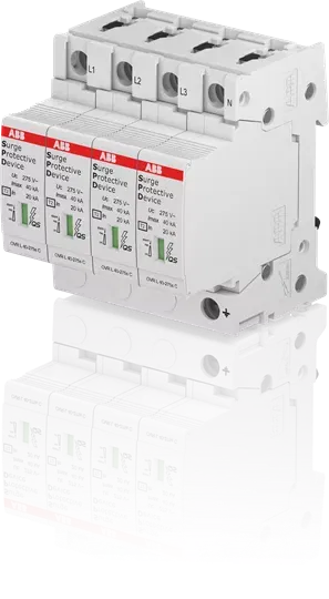 Устройство защиты от импульсных перенапр. (УЗИП) OVR T2 4L 40-275s P QS ABB 2CTB815704R2300