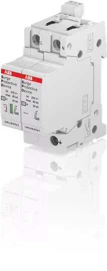 Устройство защиты от импульсных перенапр. (УЗИП) OVR T2 1N 80-275s P TS QS ABB 2CTB815708R0200