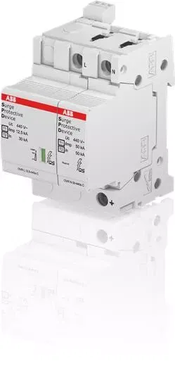 Устройство защиты от импульсных перенапр. (УЗИП) OVR T1-T2 1N 12.5-440s P TS QS ABB 2CTB815710R3000