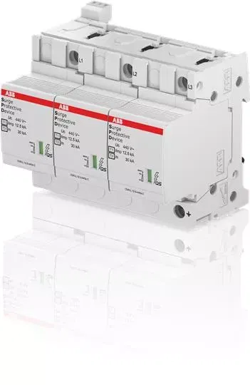 Устройство защиты от импульсных перенапр. (УЗИП) OVR T1-T2 3L 12.5-440s P TS QS ABB 2CTB815710R3500