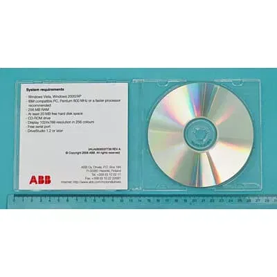 Обеспечение программное DriveSPC 1.x приложение к программе DriveStudio только ПО на CD ABB 3AUA0000037738