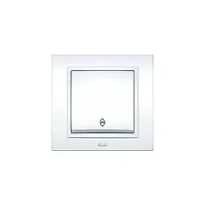 Выключатель 1-кл. Zena проходной бел. ABB 500-010200-209
