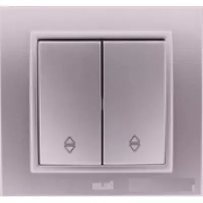 Выключатель 2-кл. Zena проходной сер. ABB 500-011000-211