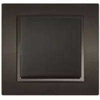 Выключатель 1-кл. Zena с подсветкой Led дым. ABB 500-011100-201