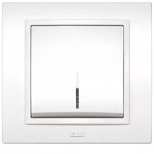 Выключатель 1-кл. Zena с подсветкой Led жемчуг ABB 500-012500-201