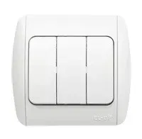 Выключатель 3-кл. ZIRVE бел./бел. ABB 501-010202-254