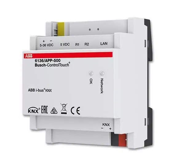 Контроллер 6136/APP-500 KNX Busch-ControlTouch ABB 6136-0-0202