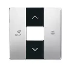 Накладка контроллера фанкойлов free@home сталь ABB 6220-0-0549