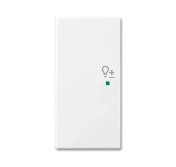 Клавиша двойная леваяSRD-2-L-94 free@home светорегулятор Basic 55 альпийский бел. ABB 6220-0-0678