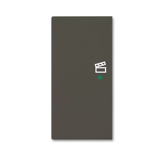 Клавиша двойная левая SRS-2-L-95 free@home сцена Basic 55 chateau-черн. ABB 6220-0-0694