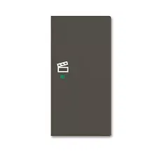 Клавиша двойная правая SRS-2-R-95 free@home сцена Basic 55 chateau-черн. ABB 6220-0-0698