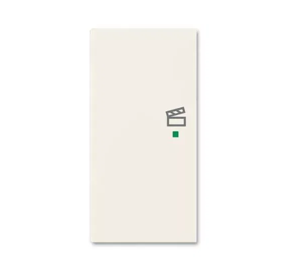 Клавиша двойная левая SRS-2-L-96 free@home сцена Basic 55 chalet-бел. ABB 6220-0-0711