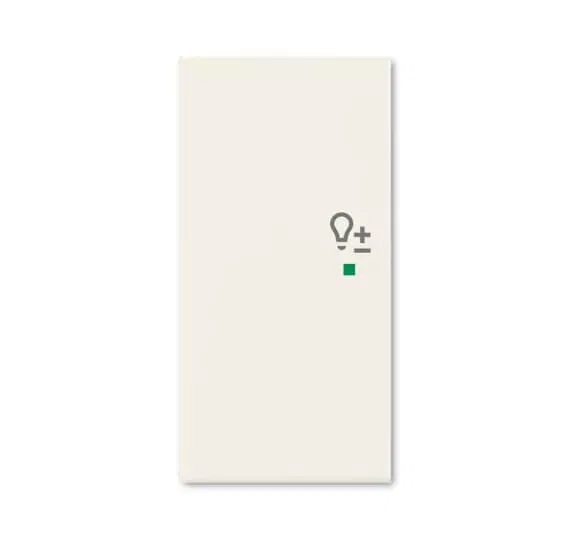 Клавиша двойная леваяSRD-2-L-96 free@home светорегулятор Basic 55 chalet-бел. ABB 6220-0-0712