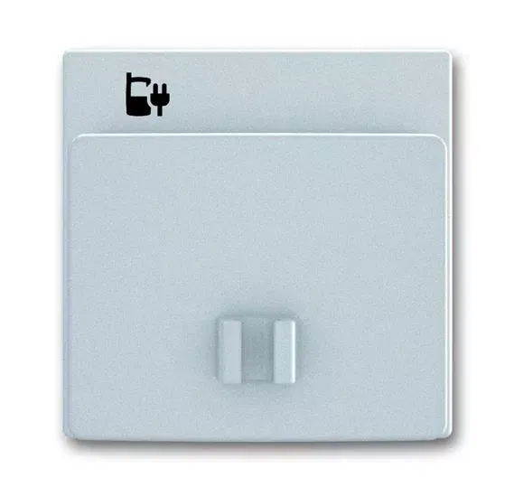Плата центральная (накладка) 6478-866 для блока питания micro USB - 6474 U сталь ABB 6400-0-0031