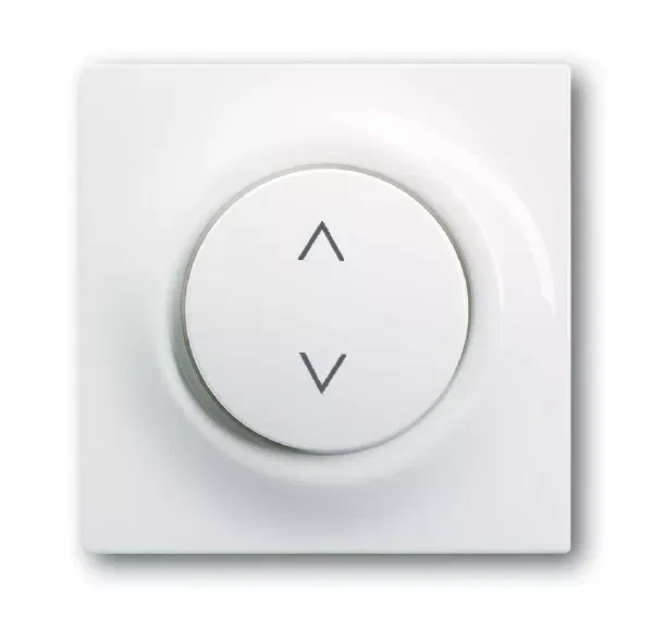 Клавиша Impuls Busch-Jalousiecontrol альп. бел. ABB 6430-0-0144