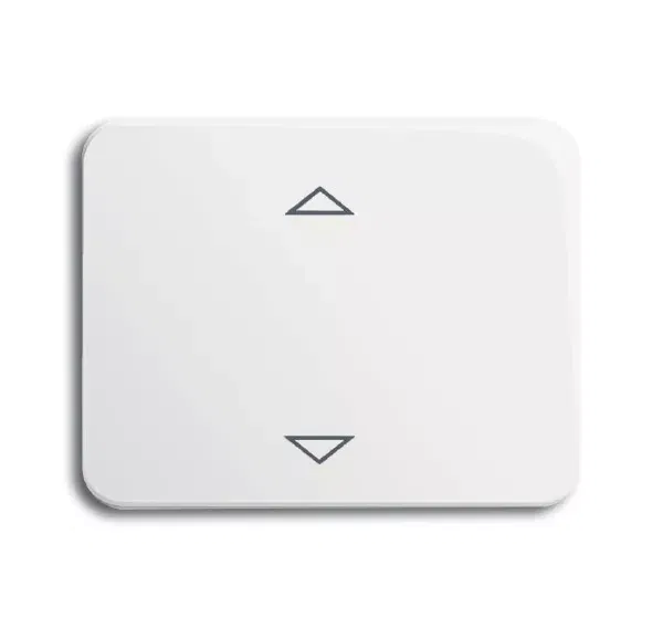 Клавиша для механизма электрон. выкл. Busch-Jalousiecontrol 6411 U-101 6411 U/S-101 6418 U реле 6402 U alpha nea бел. глянцевый ABB 6430-0-0323