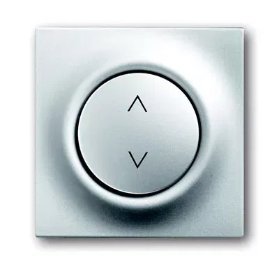 Клавиша для механизма электрон. выкл. Busch-Jalousiecontrol 6411 U-101 6411 U/S-101 6418 U реле 6402 U impuls серебристый металлик ABB 6430-0-0338